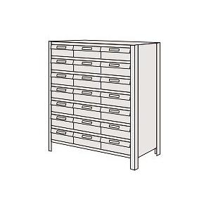 【法人限定：代引不可】 物品棚LEK型樹脂ボックス LEK8118-21T
