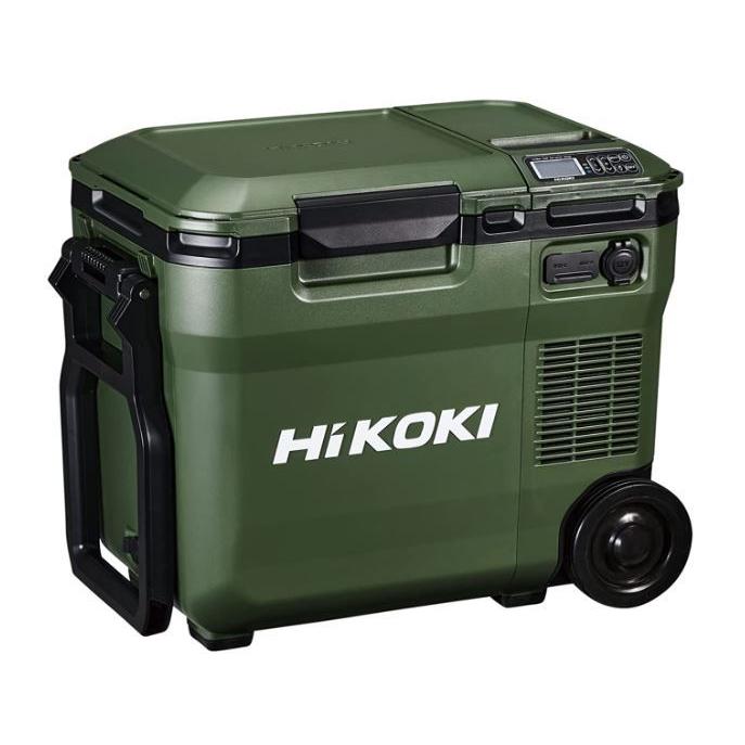 HiKOKI（ハイコーキ）18V　コードレス冷温庫　フォレストグリーン　18L　UL18DC(WMG)　マルチボルト蓄電池1個付(充電器別売)充電機能付