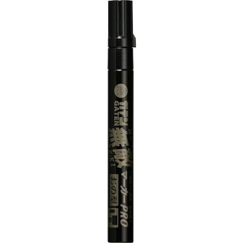 マジックインキ ガテン無敵マーカーPRO オノ型 パック 黒 (GM550PT1