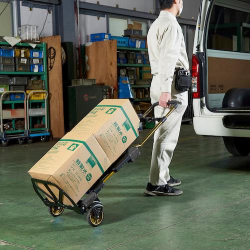 トラスコ中山 折り畳み台車 TRUSCO中山 TRUSCO トラスコ中山 2WAY樹脂製運搬車 スカウト
