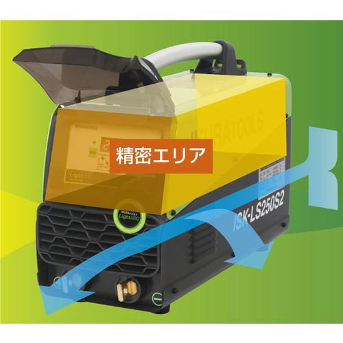 Z90ヤ★育良精機 ライトアーク ISK-LS250S2 送料無料　保証付 育良精機 育良精機 育良 ポータブルアーク溶接機 ライトアーク