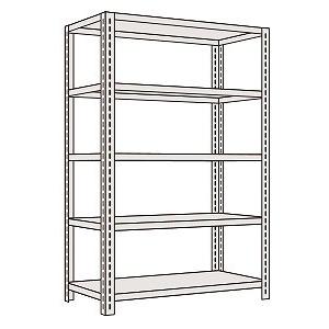 軽量開放型棚ボルトレス KF2715