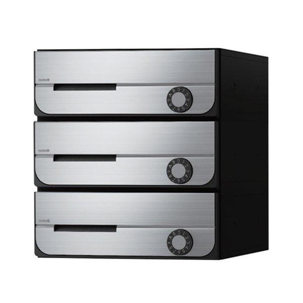 流行に メーカー直送 ナスタ 3戸用ポスト 前入前出 屋内タイプ Ks Mb5002pu 3l S 一部地域は別途送料かかります 爆売り Softservo Co Jp