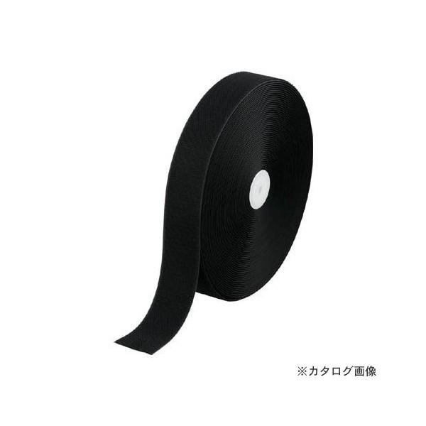 TRUSCO マジックテープ 縫製用B側 幅50mmX長さ25m 黒 TMBH-5025-BK :tr-3619532:たつみねっと - 通販