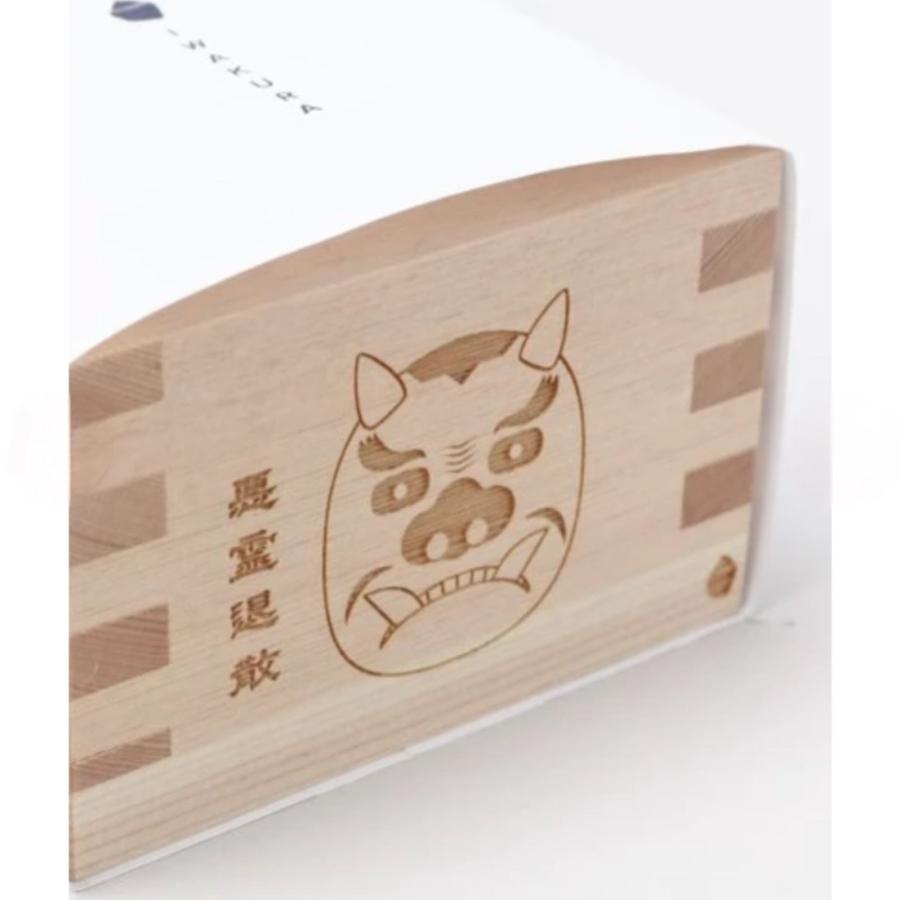 枡 節分 おかめ枡 鬼枡 盛り塩 盛塩 魔よけ 悪除け 日本製 桐