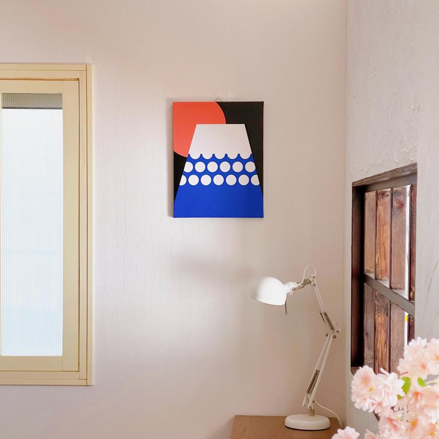 アートボード ポスター ポスターフレーム アート デザイン 富士山 盆栽