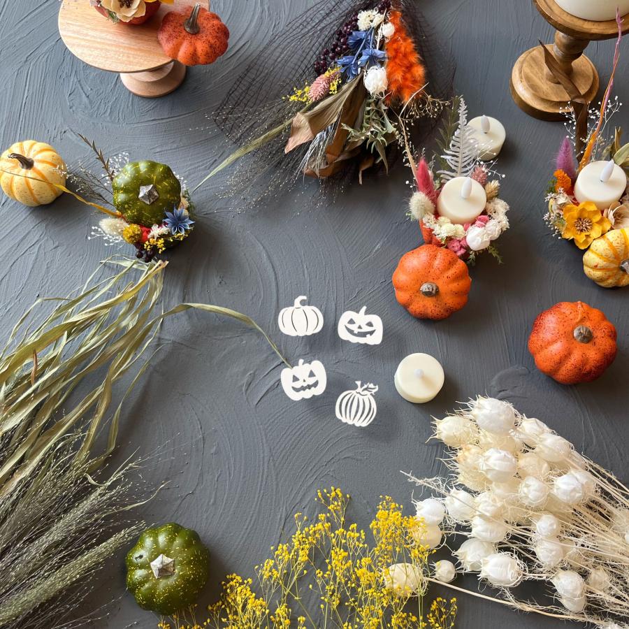 かぼちゃハロウィンクリップ 【1405】 ハロウィン 飾り 電飾 かぼちゃ ライト 電池 USB ソーラー 20球