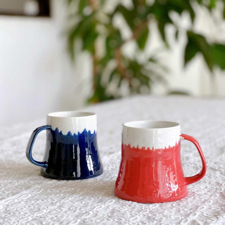 マグカップ 富士山 マグ 青 日本製 美濃焼 食器 カップ レンジ 食洗機