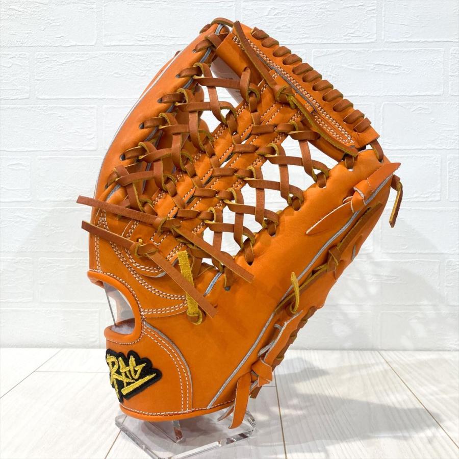 RAG de Lion ラグデリオン 硬式グラブ 外野手用 SAT-01 オレンジ RAG de Lion ラグデリオン 硬式グラブ 外野手用 SAT-01 オレンジ