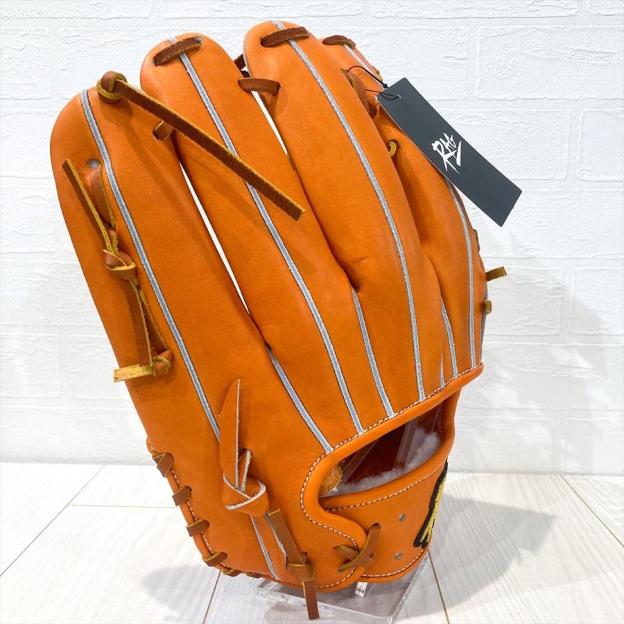 RAG de Lion ラグデリオン 硬式グラブ 外野手用 SAT-01 オレンジ RAG de Lion ラグデリオン 硬式グラブ 外野手用 SAT-01 オレンジ