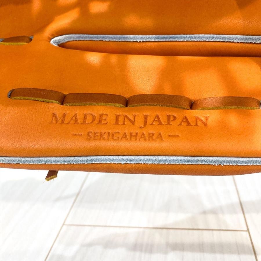 RAG de Lion ラグデリオン 硬式グラブ 外野手用 SAT-01 オレンジ L（右