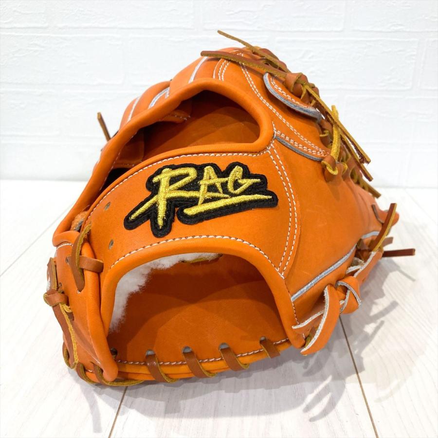 RAG de Lion ラグデリオン 硬式グラブ 外野手用 SAT-01 オレンジ RAG de Lion ラグデリオン 硬式グラブ 外野手用 SAT-01 オレンジ