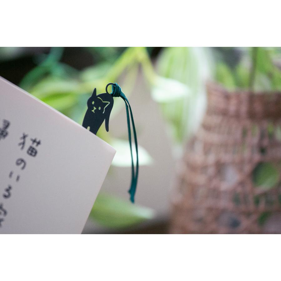 ステンレス製しおり】猫のいる家に帰りたい ブックマーク : Tatsumi