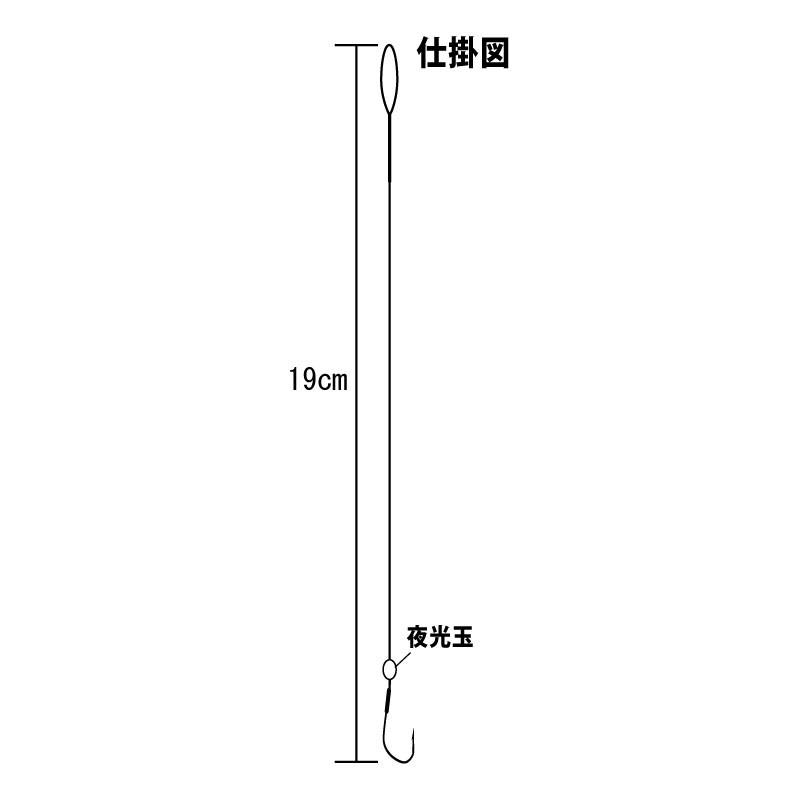 タチウオ釣り ワイヤー付 丸セイゴ 15号 : FISHING TAZUMIYA - 通販