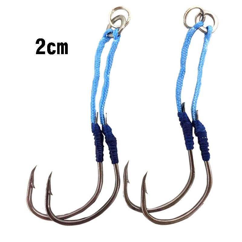 SR042 アシストフック 多式001 2P 2cm 1/0 2本入り : FISHING TAZUMIYA