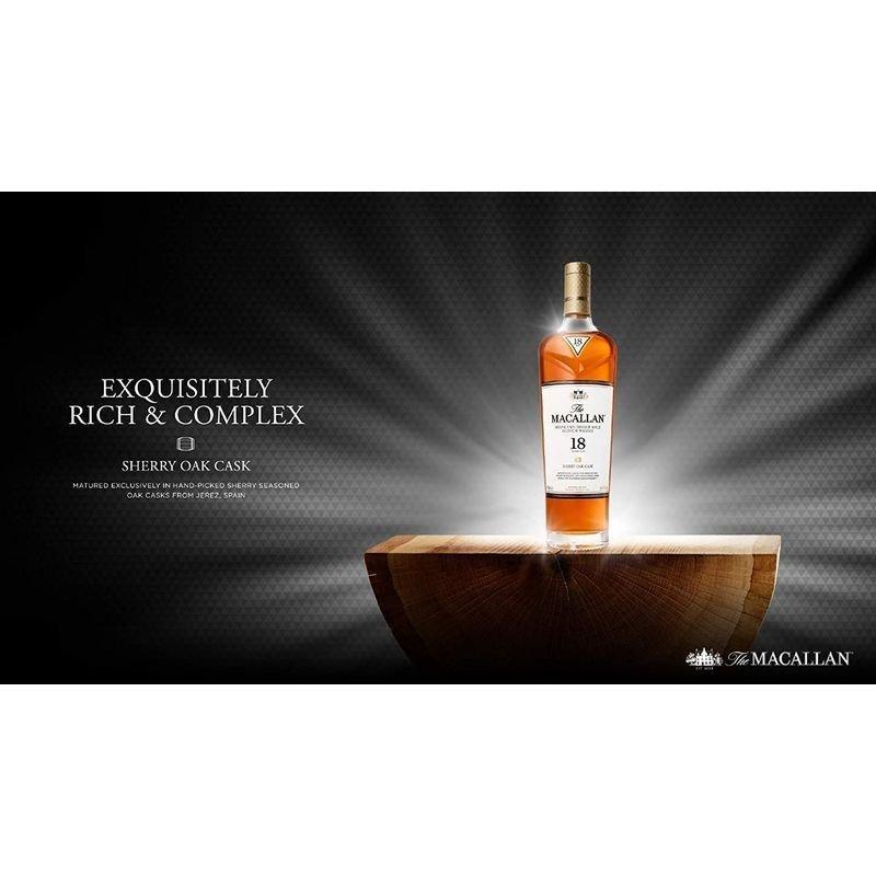 ウイスキー ザ マッカラン 18年 43度 正規 箱付 700ml シングルモルト 洋酒_2