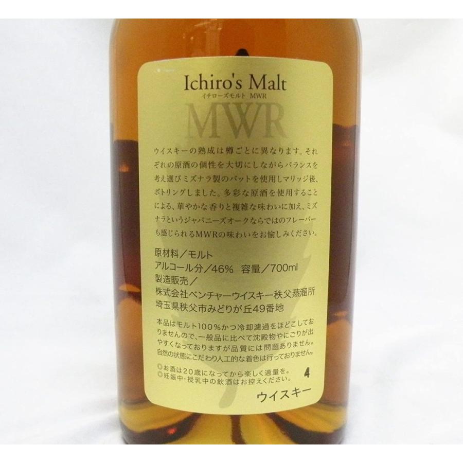 イチローズモルト ミズナラ・ウッド・リザーブ MWR ピュアモルト