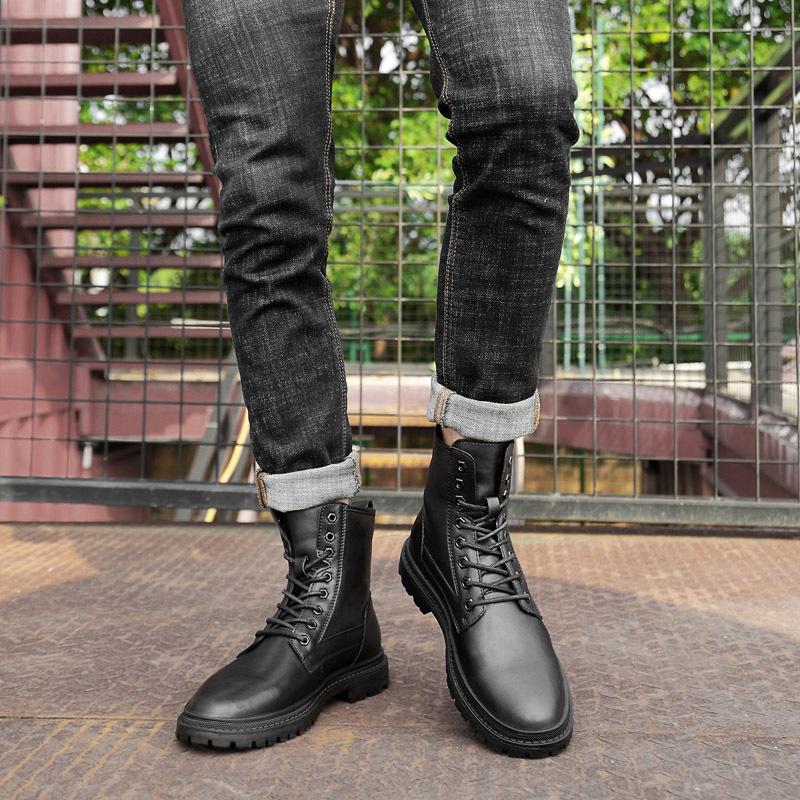 初売り 学生 男性用靴 ショートブーツ ワークブーツ アウトドア マーティンブーツ エンジニアブーツ メンズシューズ 靴 秋冬ブーツ 旅行 本革 カジュアル 紳士靴 快適 ウォーキングシューズ サイズ 41 25 5 Www Kamilakoziolcoaching Pl