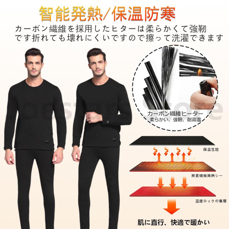 電熱インナー 28箇所発熱 上下セット 日本製ヒーター 電熱 電熱インナー 28箇所発熱 上下セット 日本製ヒーター 電熱