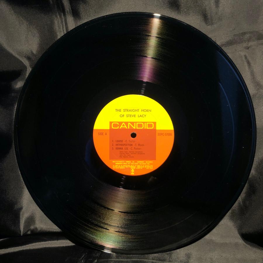 Steve Lacy / The Straight Horn Of LP CANDID・CBS/SONY : tatsuda