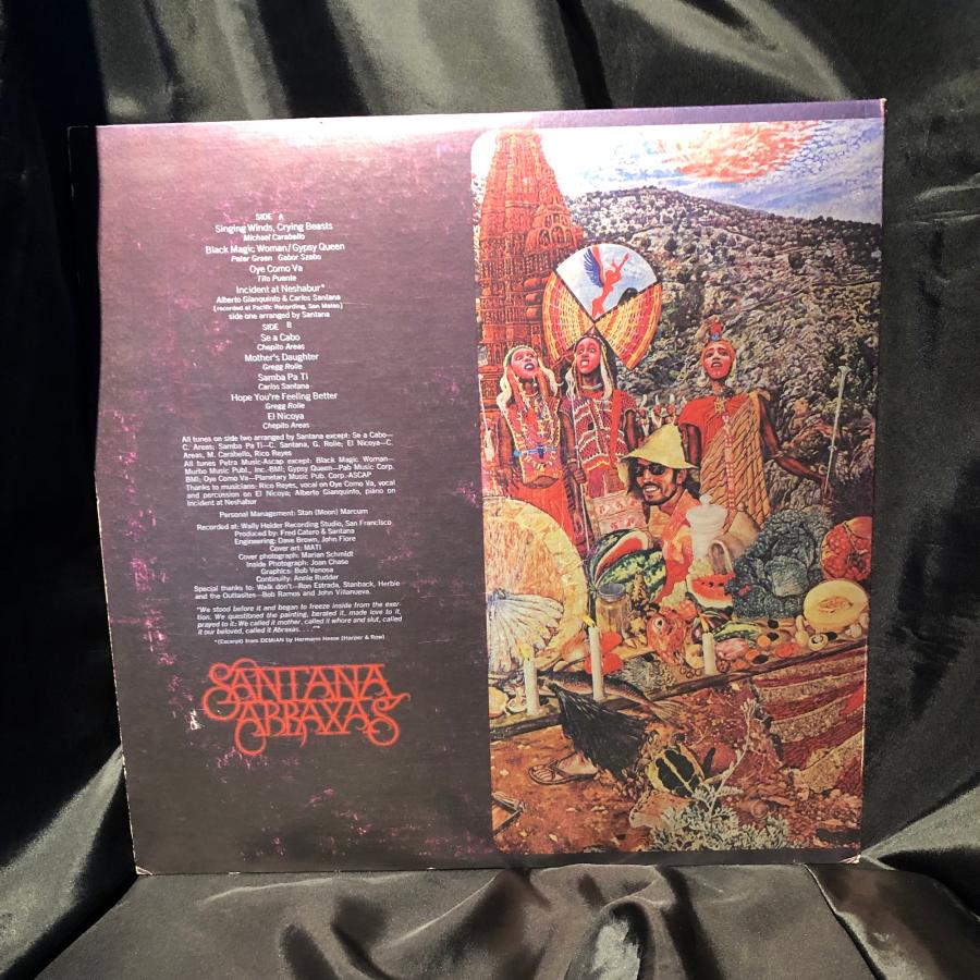 Santana / Abraxas LP CBS/Sony : tatsuda records - 通販 - Yahoo