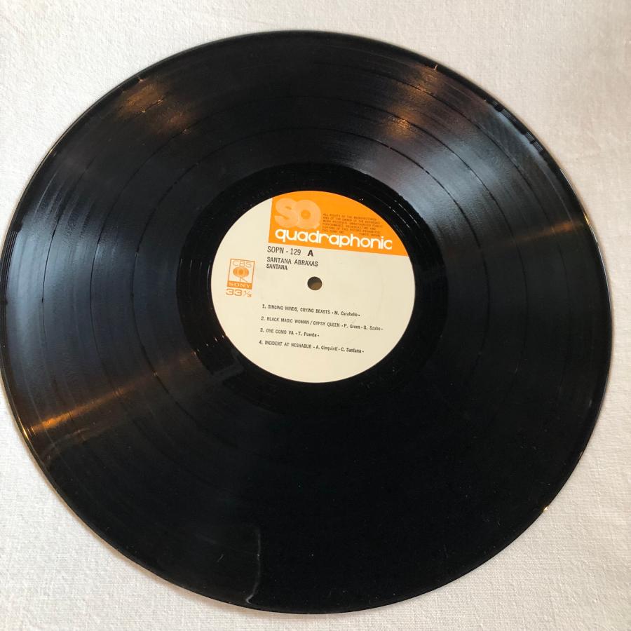 ★Santana / Abraxas 台湾盤LP★ [Qzag1]ミス表記あり ☆Santana / Abraxas 台湾盤LP☆ [Qzag1]ミス表記あり ☆Santana