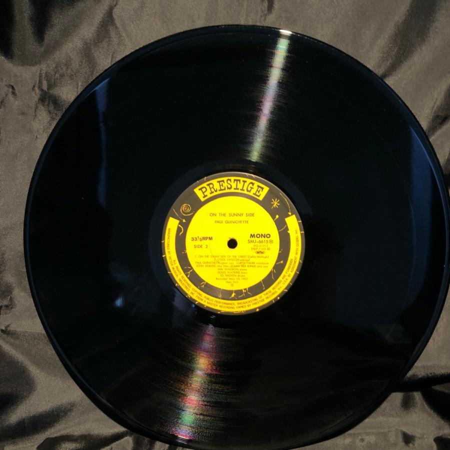 Paul Quinichette / On The Sunny Side LP PRASTIGE・VICTOR : tatsuda