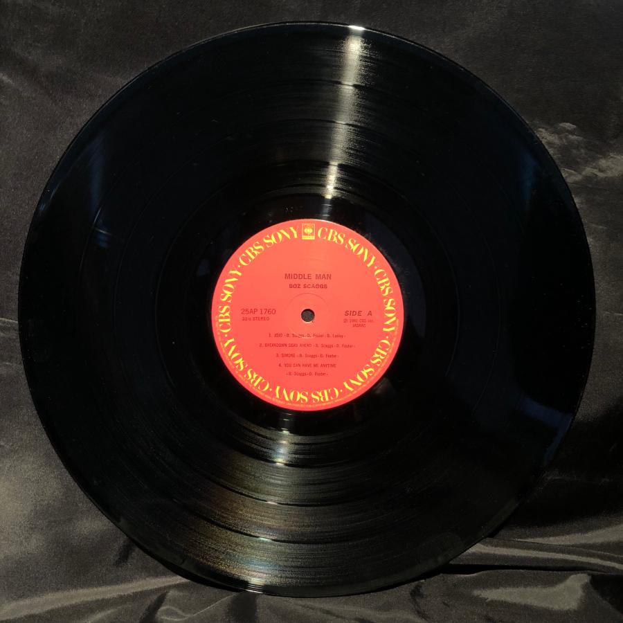 Boz Scaggs / Middle Man LP CBS/Sony : tatsuda records - 通販