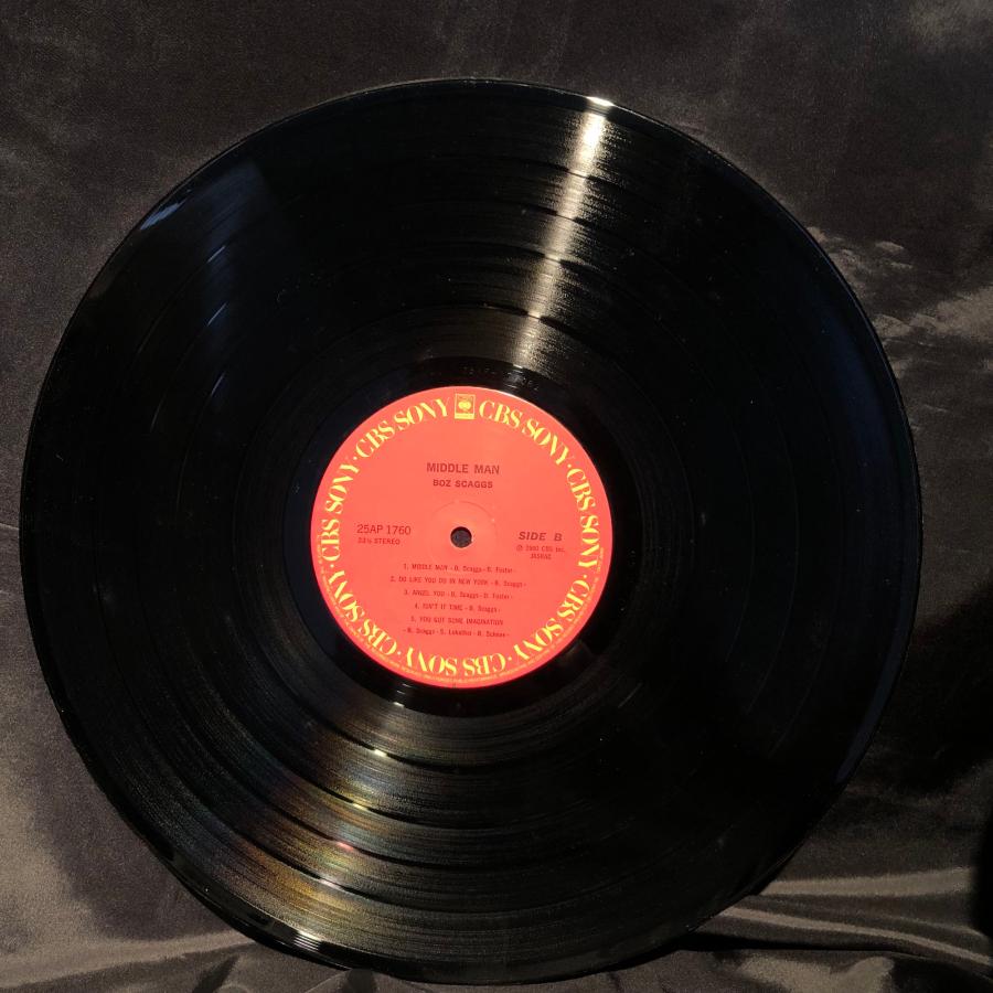 Boz Scaggs / Middle Man LP CBS/Sony : tatsuda records - 通販