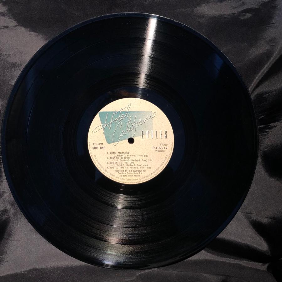 Eagles / Hotel California LP Asylum Records ・PIONEER : tatsuda