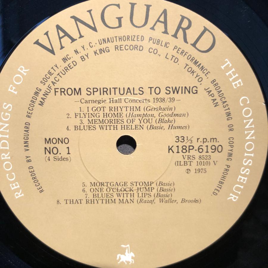 From Spirituals To Swing / Carnegie Hall Concerts 1938/39 2LP
