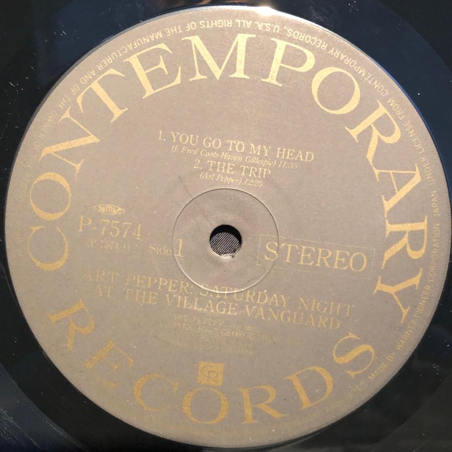 アート・ペッパー ライヴ・アット・ザ ・ヴィレッジ・ヴァンガード完全