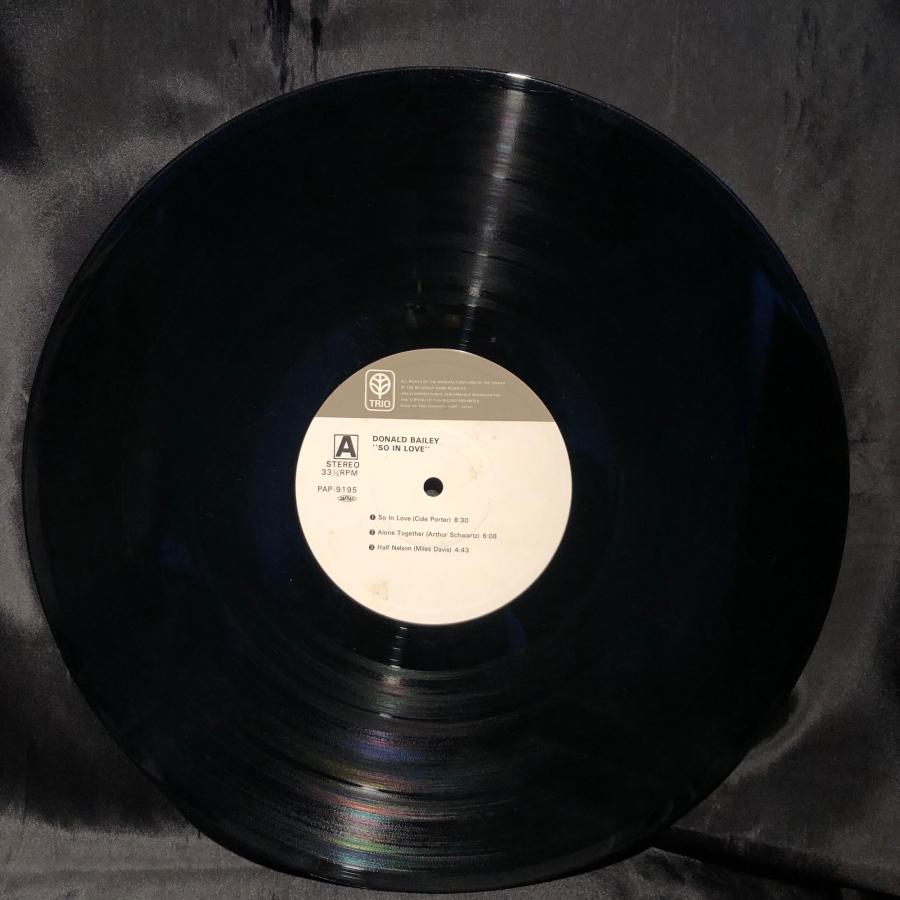Donald Bailey / So In Love LP TRIO : tatsuda records - 通販