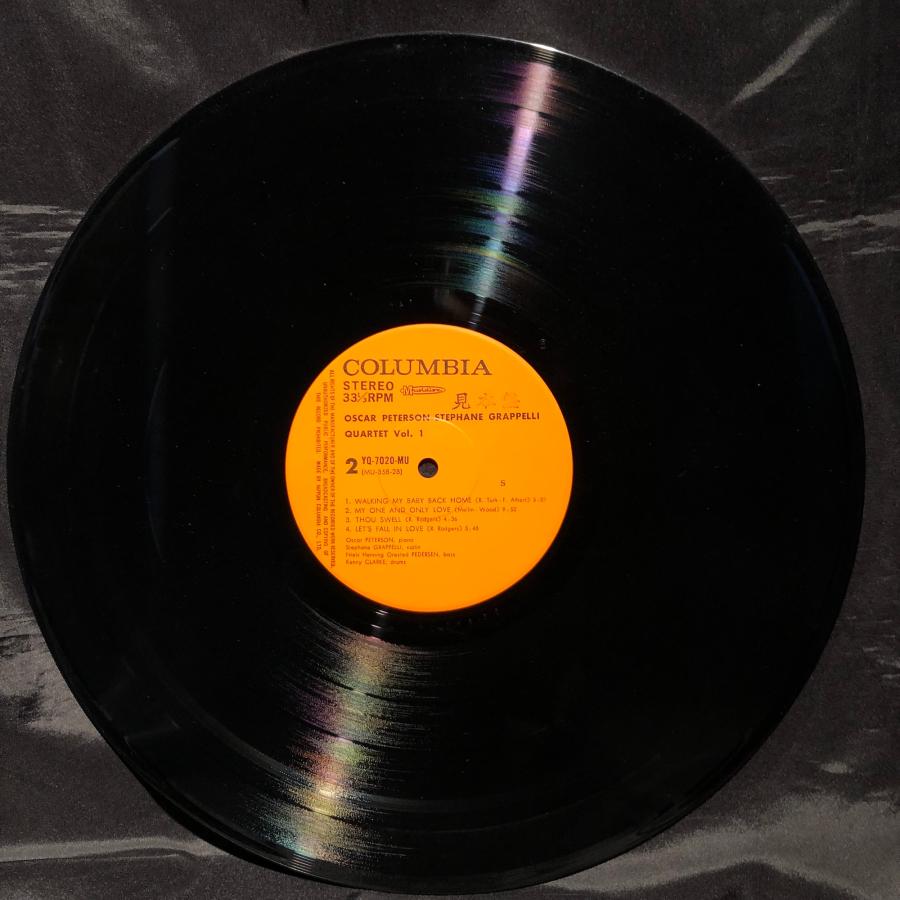 Oscar Peterson - Stephane Grappelli Quartet / Featuring・・LP