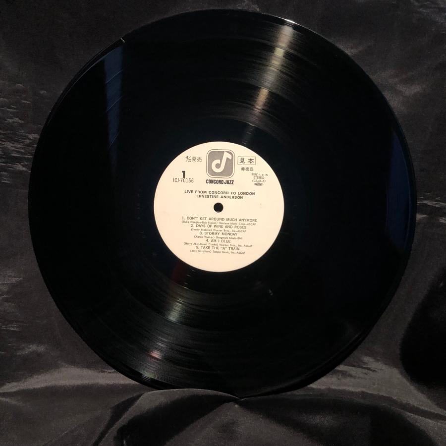 Ernestine Anderson / Live From Concord To London LP Jazz : tatsuda 
