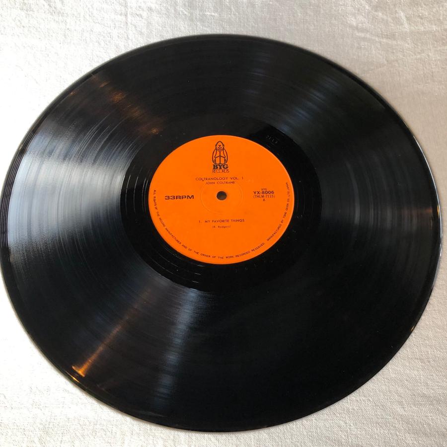 John Coltrane / Coltranology Vol. 1 LP BYG Records ・TOHO RECORDS