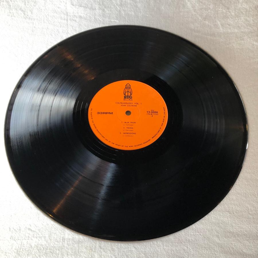 John Coltrane / Coltranology Vol. 1 LP BYG Records ・TOHO RECORDS