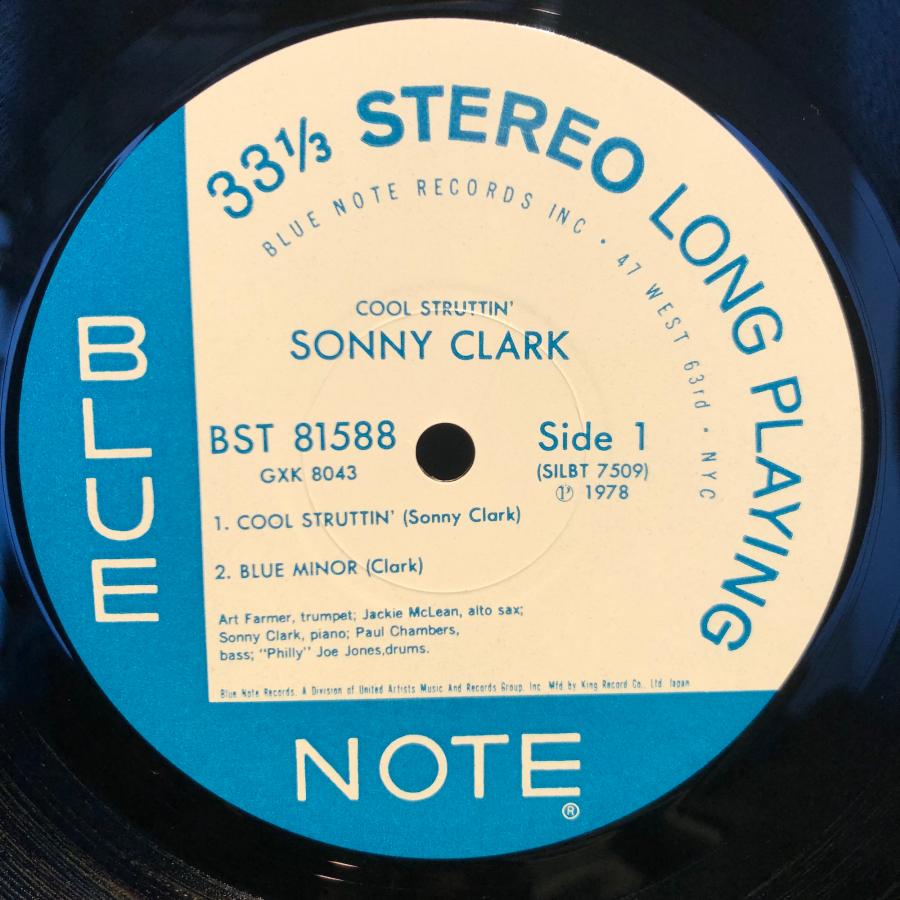 COOL STRUTIN' / SONNY CLARK レコード SONNY CLARK - Sonny Clark - Cool Struttin' LP (Blue Note