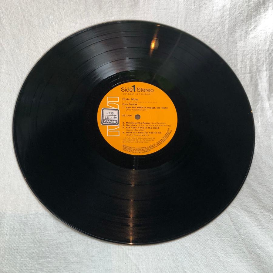 Elvis Presley / Now LP RCA・VICTOR : tatsuda records - 通販