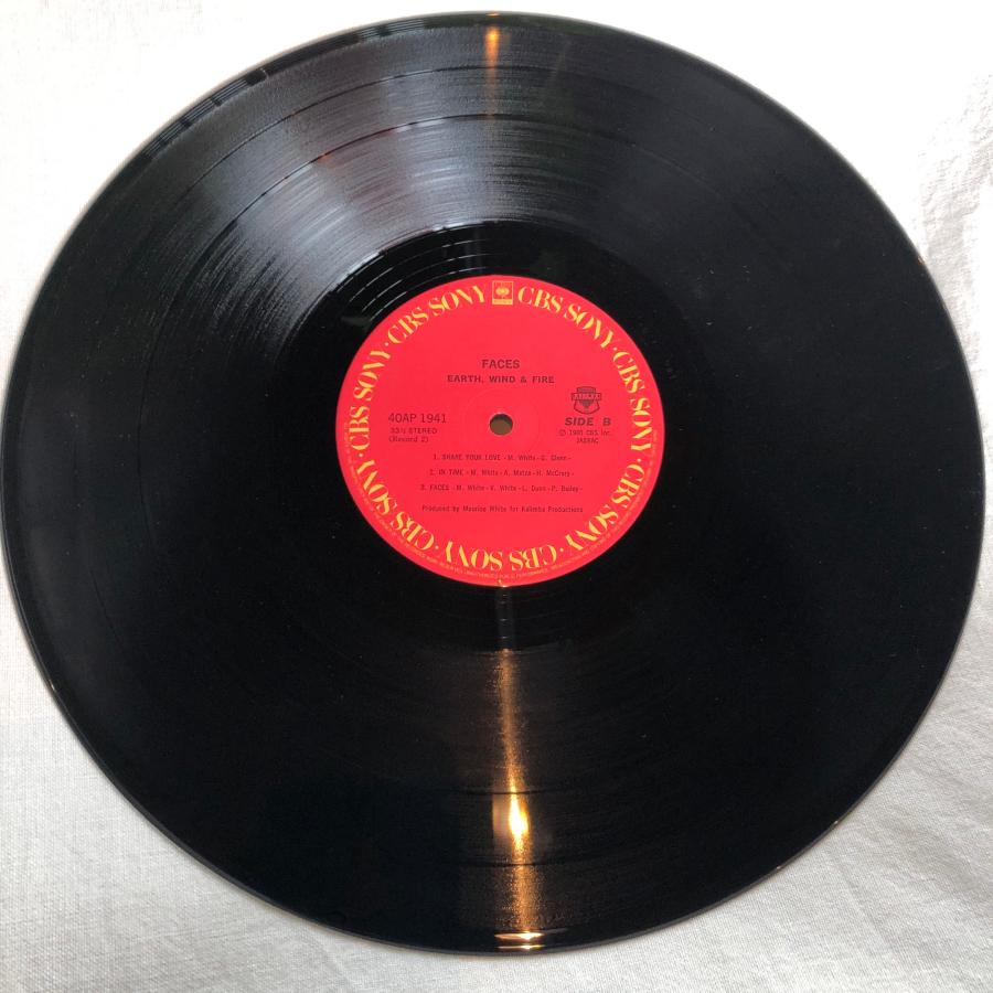 Earth, Wind & Fire / Faces 2LP CBS/Sony : tatsuda records - 通販