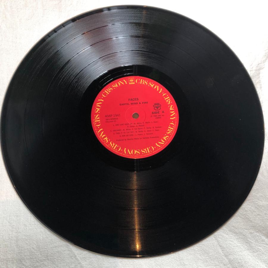Earth, Wind & Fire / Faces 2LP CBS/Sony : tatsuda records - 通販