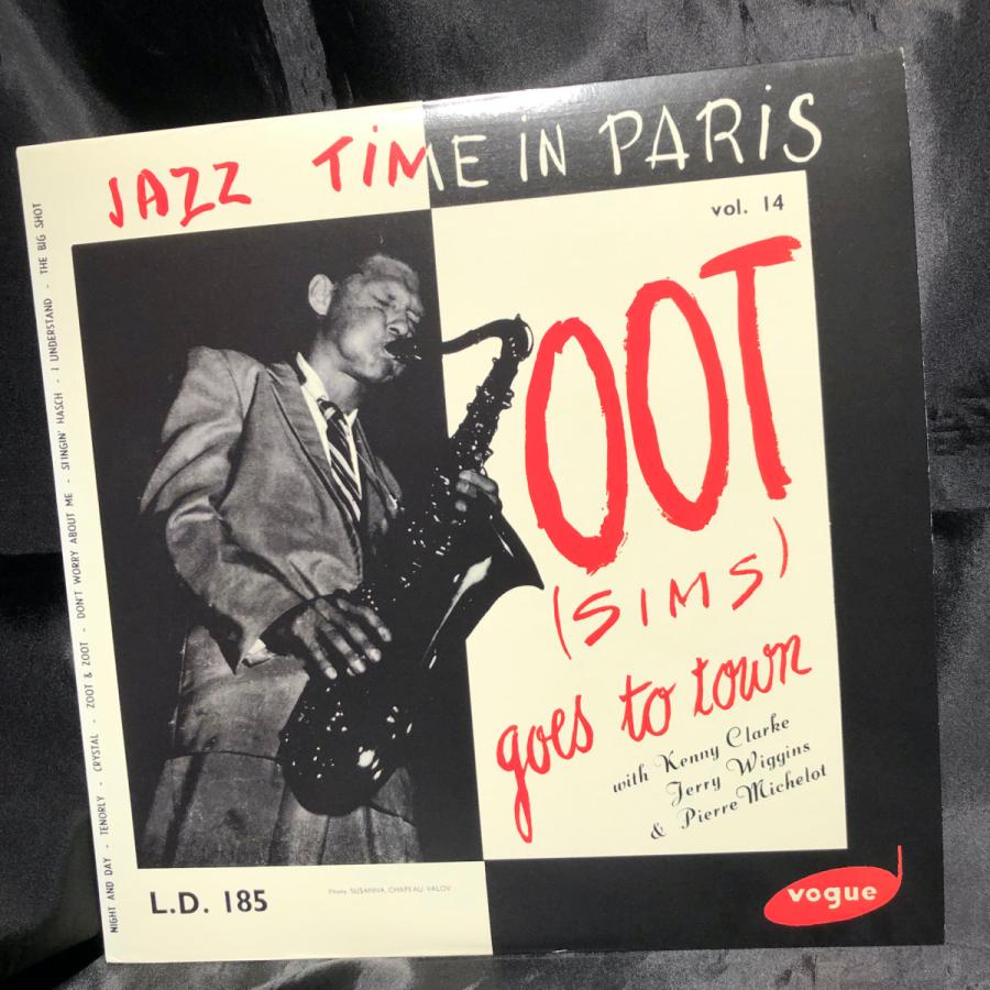 Zoot Sims / Goes To Town Jazz Time In Paris Vol.14 10inch