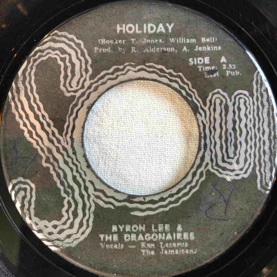 BYRON LEE レコード Byron Lee And The Dragonaires / Holiday Record 7inch Soul