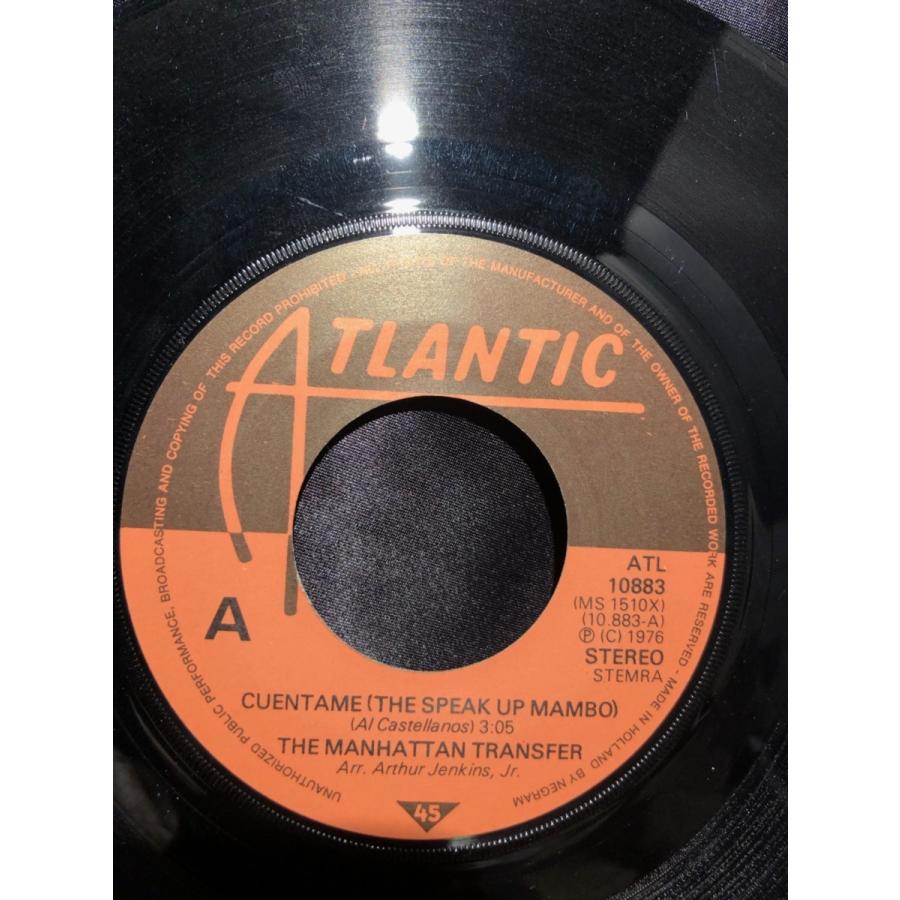 THE MANHATTAN TRANSFER 7inch ATLANTIC RECORDS : tatsuda records