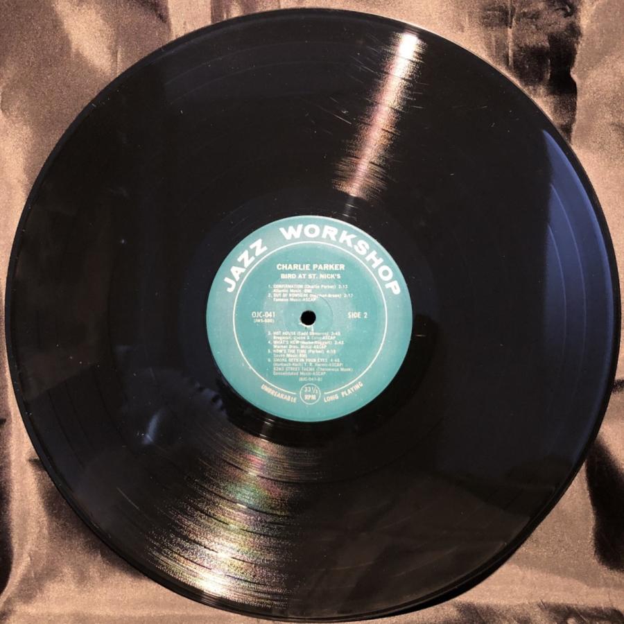 CHARLIE PARKER / Bird At St. Nick's LP FANTASY j168 tatsuda records 通販 Yahoo!ショッピング