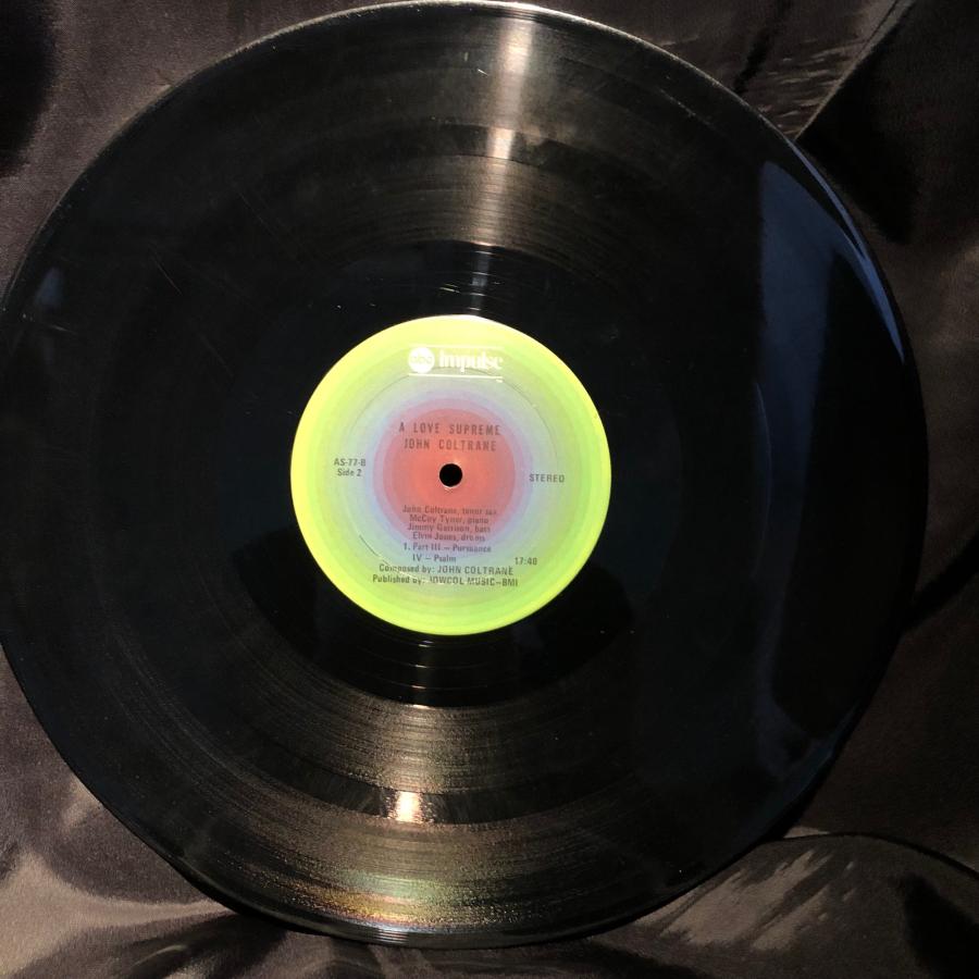 John Coltrane / A Love Supreme LP Impulse! : tatsuda records