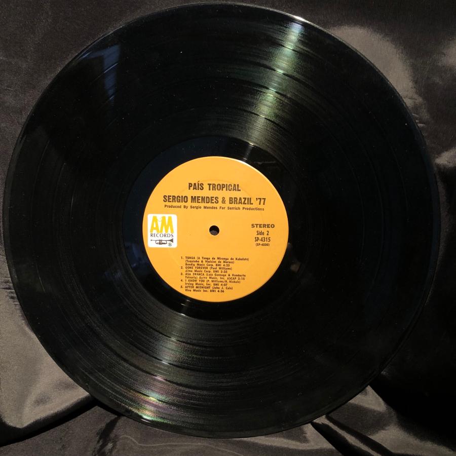 Sergio Mendes & Brasil '77 / Pais Tropical LP A&M Records