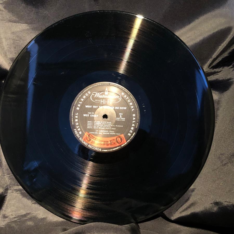 Cy Coleman Jazz Trio / Why Try To Change Me Now LP Westminster