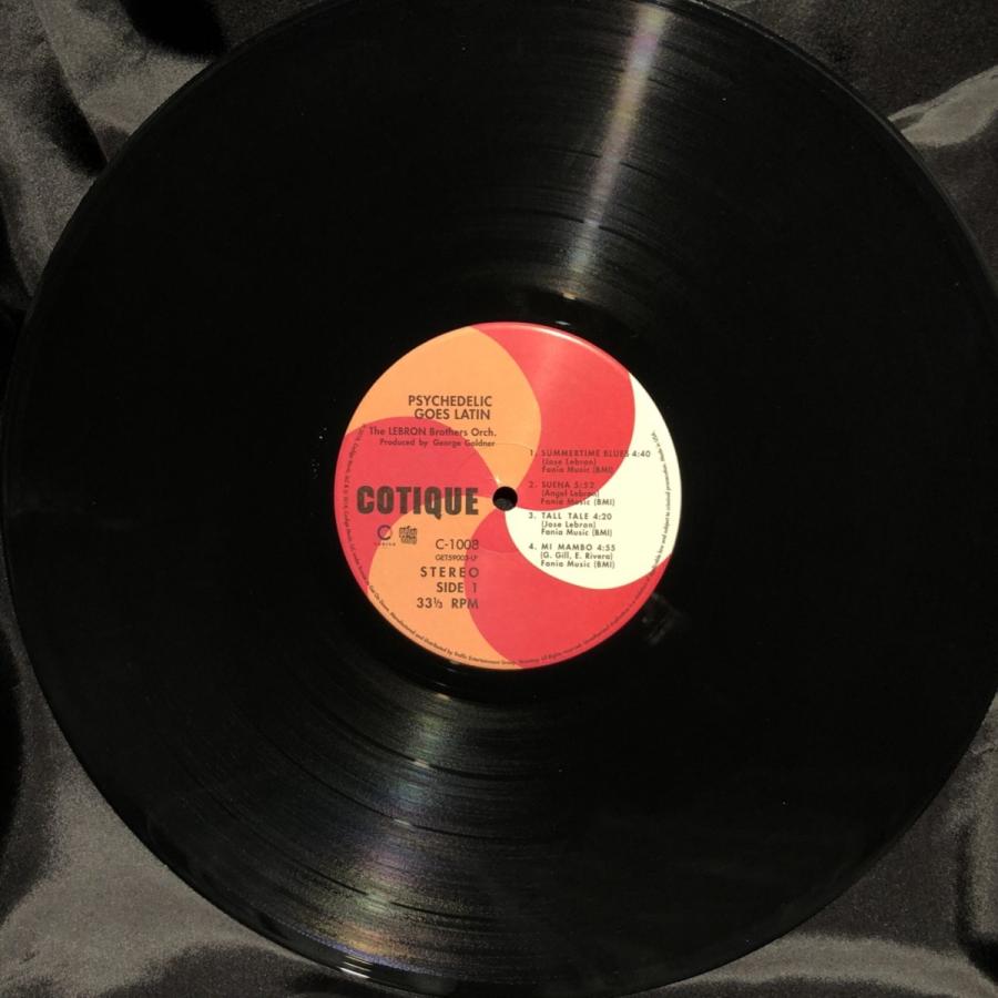 Psychedelic Goes Latin / the lebron brothers orchestra LP Get On