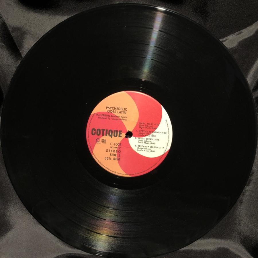 Psychedelic Goes Latin / the lebron brothers orchestra LP Get On